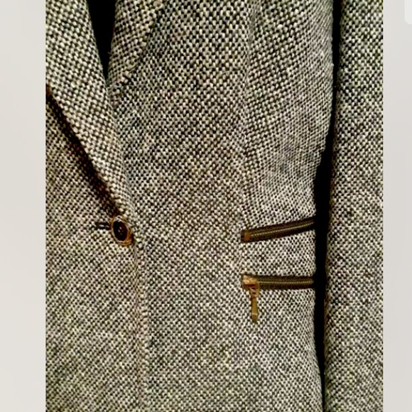 2B Rych Tweed Blazer Jacket Size 10 - Picture 2 of 5